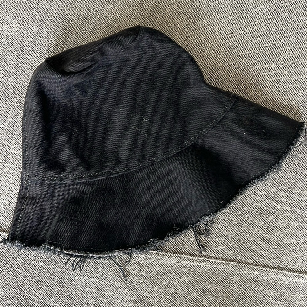 Black Canvas Bucket Hat - the magic hat